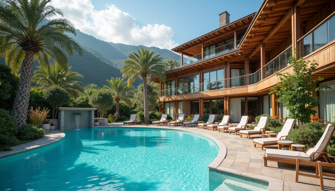 Imagine panoramică a stațiunii Sárkány Wellness & Spa, cu piscine termale și zone de relaxare